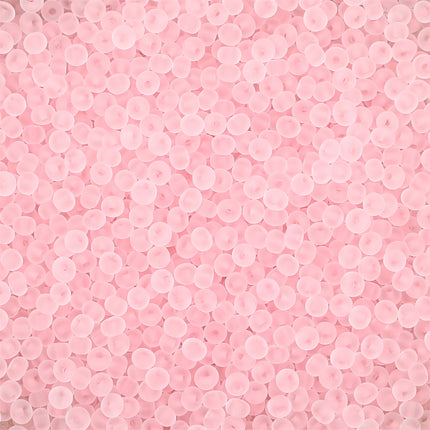 High quality domestic transparent frosted rice beads loose beads handmade DIY bracelet necklace accessories material factory direct sales