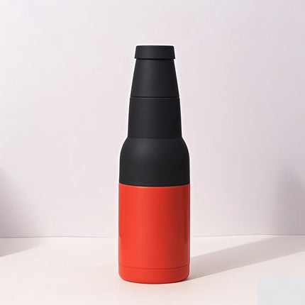 Cross-Border 12oz Double-Layer Vacuum Cold Storage Tank 304 Stainless Steel Beer Tank Outdoor Portable Car-Mounted Coke Tank Wholesale