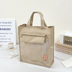 Brown kapibala (unlabeled) - vertical simple tutoring bag