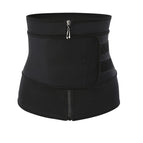 Black [zipper single belt] / S