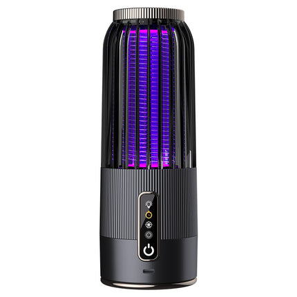 Cross-border USB rechargeable mosquito killer purple light mosquito trap electric shock mosquito killer three-in-one household indoor mosquito killer artifact