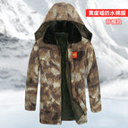 Black ruins cotton clothes [with hood] / 165