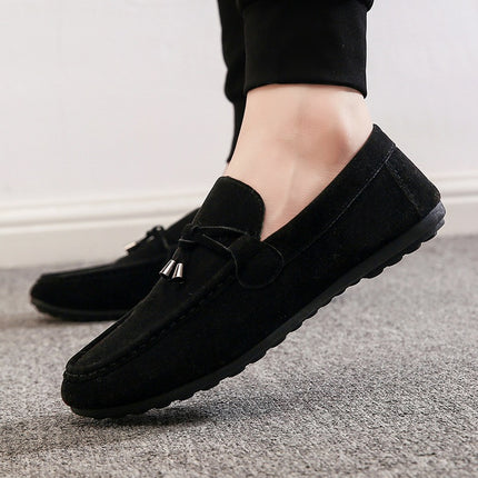 Doug shoes men's business shoes men's casual shoes Korean version of Doug shoes 2024 new trembles fast hand a generation of hair