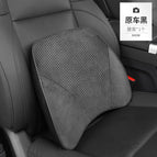 Plush style [waist support] original car black - 1 piece