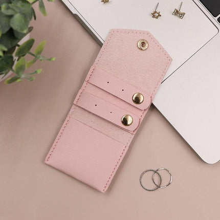 Creative Fashion Jewelry Bag Soft Leather Jewelry Bag Mini Bag Jewelry Bag Portable Storage Bag