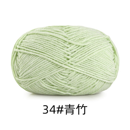 5 strands of combed cotton milk cotton wool ball acridine puppet excellent factory wholesale hand-woven crochet doll diy material