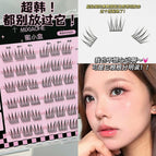 Mxh331-01 korean style short glue-free six rows