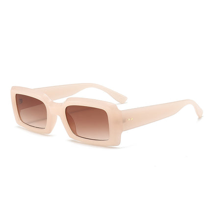 New All-match European and American Trendy Cross-border Square Sunglasses Trendy Street Shooting Modern Charm UV-proof Sunglasses
