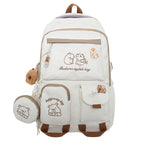 White backpack