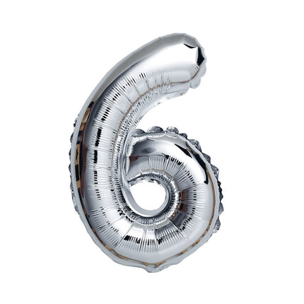 32 inch fine packaging digital aluminum foil balloon independent paper card packaging birthday party decoration floating air ball wholesale