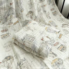 Six layers of super soft bamboo cotton-circus / 105 by 105cm