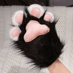 (single) black and white cat claw 26cm/0.09kg / One Size