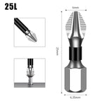 Anti-slip bit 25l one pack