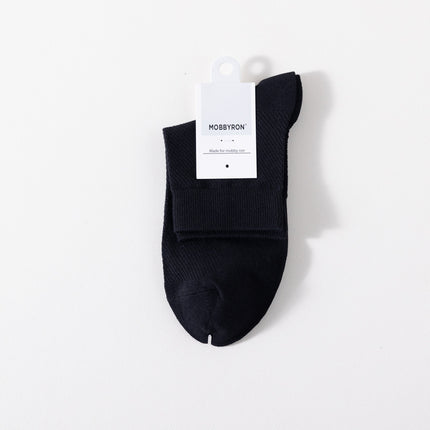 Socks men's solid color cotton socks spring and autumn business tube socks four seasons mesh cotton antibacterial deodorant breathable stockings wholesale