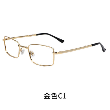New High Quality Pure Titanium Folding Glasses Frame Optical Frame Ultra Light Glasses Frame Myopia Wholesale Large Frame