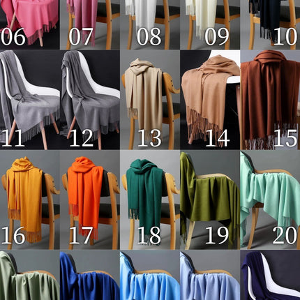 Autumn and Winter 450g Thick Gold Thread Large Cashew Embroidered Flower Scarf Ethnic Style Mother Style Imitation Cashmere Warm Shawl Cloak