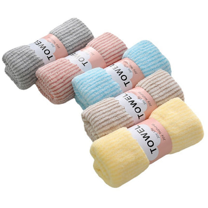Absorbent Towels Are Faster Drying Than Pure Cotton, Face Towels for Men and Women, Adult Hair Drying Towels, Coral Velvet Bath Towels, Couples' Absorbent and Quick-Drying Towels