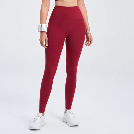 Zhejiang Xichen B216 Spring/Summer Women's Fitness Pants Running Sports Pants Yoga Pants High Waist Cloud Feel Tight-Fitting