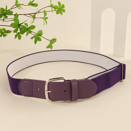 Cross-border explosion softball baseball belt multicolor outdoor sports golf students elastic elastic belt belt wholesale