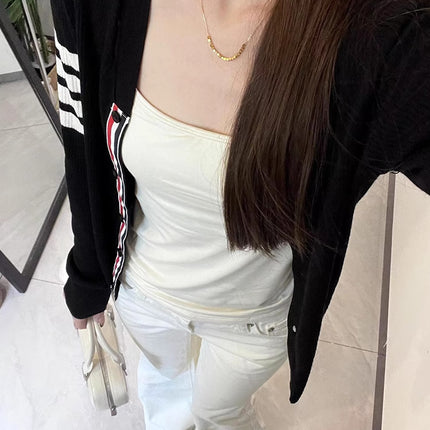 Plus-Size White Flared Jeans for Women, Spring, Autumn, Summer, High-Waisted, Slimming, Floor-Length, Bootcut Pants for Curvy Figures