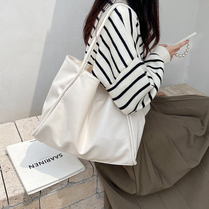 Autumn and Winter Bags for Women 2026 New Style Handbag with Texture, Large Capacity Tote Bag, Niche Design, Single Shoulder Underarm Bag for Commuting