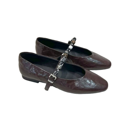French-Style Chunky Heel Mary Jane Shoes 2025 New Genuine Leather Chanel-Style Women's Shoes with a Single Strap for All Seasons