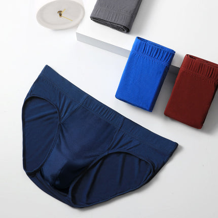 Men's Briefs Plus Size Underwear Men's Summer Thin Underpants Youth Sex Confusion Men's Comfortable Breathable Shorts