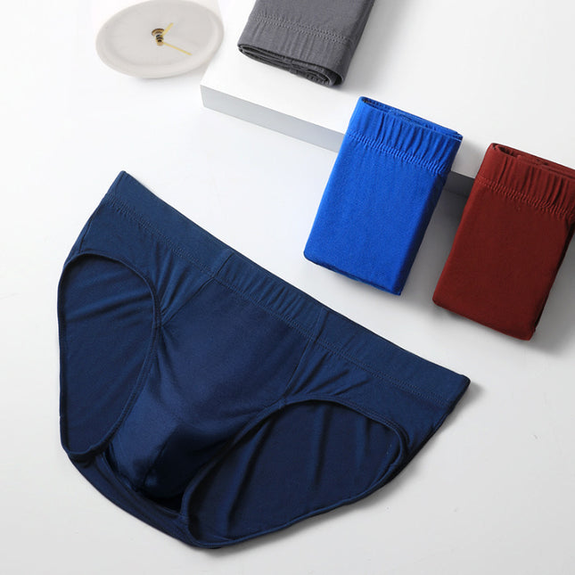 Men's Briefs Plus Size Underwear Men's Summer Thin Underpants Youth Sex Confusion Men's Comfortable Breathable Shorts