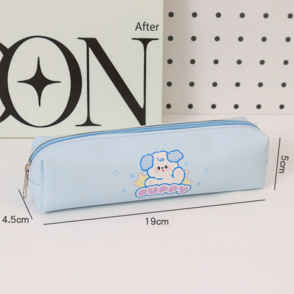 Cartoon panda pencil case cute student stationery bag children stationery box pencil bag simple stationery storage bag wholesale