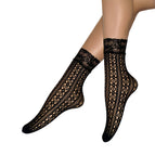 19 black vertical circle / Free size