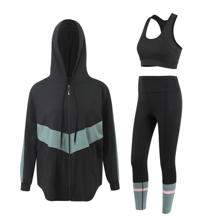Sports Suit Women's New Large Size Loose Slimming Gym Morning Run Quick Dry Internet Popular Professional Long Sleeve Yoga Suit