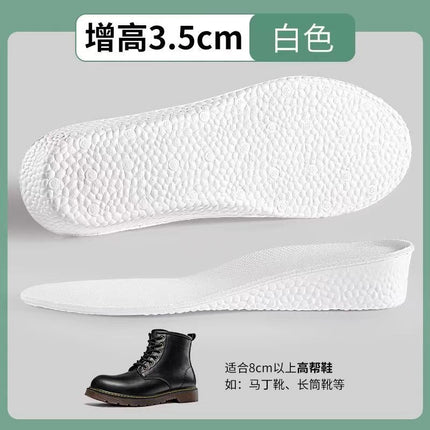 Height-Increasing Insoles for Men and Women, Suitable for Short Individuals, Invisible Height-Increasing Insoles for Martin Boots, Comfortable and Breathable