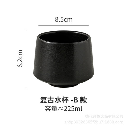 Japanese Style Kiln Change Matcha Tea Cup Creative Large Household Tea Cup Office Handy Coffee Cup Personalized Ceramic Cup