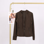 Military green hooded jacket / 10/XXL