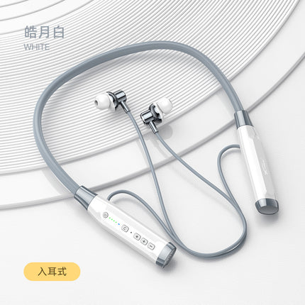 [Factory in stock] Wireless Neck-Hanging Bluetooth Headset with Large Power and Long Endurance Noise Reduction Wireless Sports Insertable Card