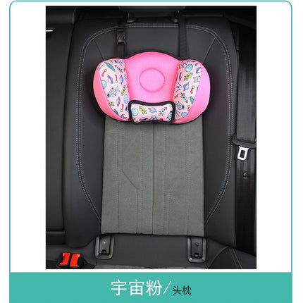 Cross-Border Anti-Stranglehold Car Seat Belt Hanging Cartoon Pillow Car Rear Seat Cushion Neck Protector Children's Headrest