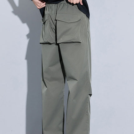 Outdoor Quick-drying Men's Crock Pants Spring and Summer 2025 New Mountaineering Camping American Casual Straight Pants