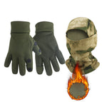 Green ruins headgear + gloves / Free size