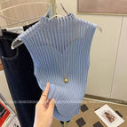 Blue - scoop neck / One size fits all