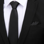 8cm black glossy zipper + pocket towel