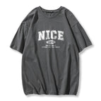 Dark gray short-sleeved men's clothing-3007 / S [recommendation 45-57.5kg ]