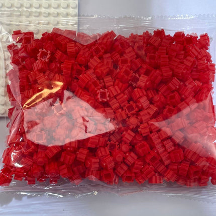 Bulk Small Particle Building Blocks 8mm Educational DIY Assembled Toys for Boys and Girls Jigsaw Puzzle Cartoon Pixel Painting