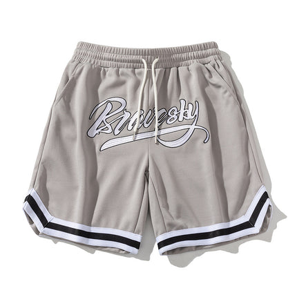 Summer New Sports Shorts Men's Fitness American Style High Street Sports Basketball Pants Training Shorts Casual Pants Mid-length Pants