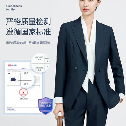 2025 New Wool Business Wear Women's High-End Fashion Suit Work Clothes Women's Suit Advanced Formal Wear Women