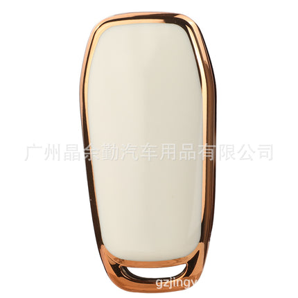 Suitable for 2+1 Key Ford Focus Mondeo Escort Car Key Cover Key Bag Protective Cover Tpu