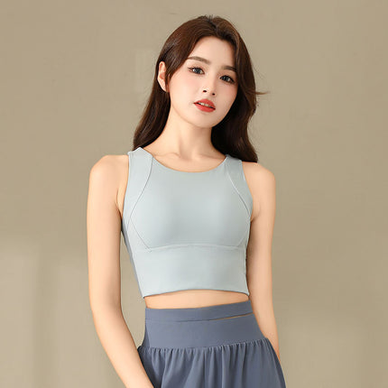 Lulu Replacement 2024 New Yoga Clothes High-End Three-Piece Sports Suit Women's Morning Running Clothes Quick-Drying Fitness Clothes