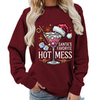 Burgundy (white font) / S