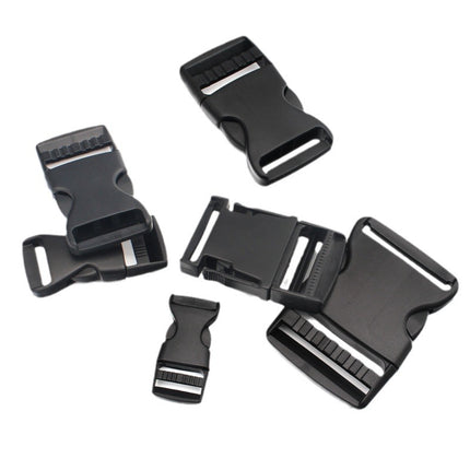 Spot Plastic Double Buckle Clothing Accessories Snap Buckle Back Box Book Mountaineering Bag Accessories Connection Safety Buckle