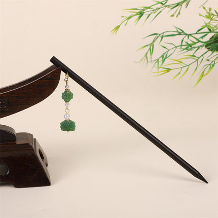 New Year Red Festive Chinese Style Hairpin Palace Style Tassel Walking Hair Hairpin Retro Hanfu Ancient Dress Cheongsam Hair Accessories Women