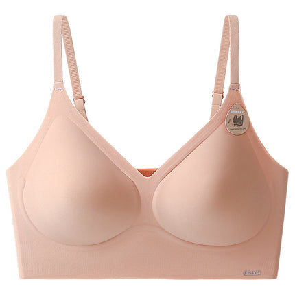 Kissy Series Underwear Traceless Push-up Vest Classic Sling-off Paramelia Non-rimless Bra
